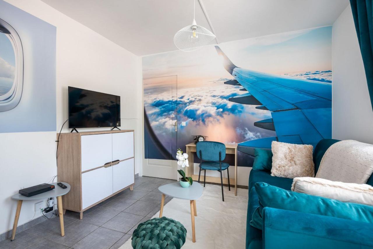 In The Sky - Casa Vostra - Caution 800 Eur & Id Requises - Ambilly Proche Tramway-Frontiere Apartment Luaran gambar